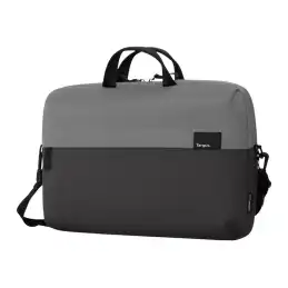 Targus Sagano EcoSmart - Sacoche pour ordinateur portable - 16" - gris, noir (TBS577GL)_1